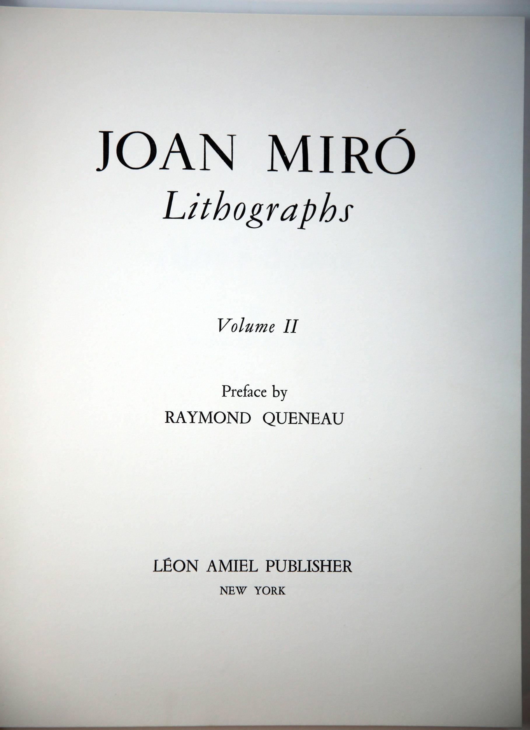 Joan Miró (Kollektion von 5 Büchern aus den Jahren 1972-1988) 14
