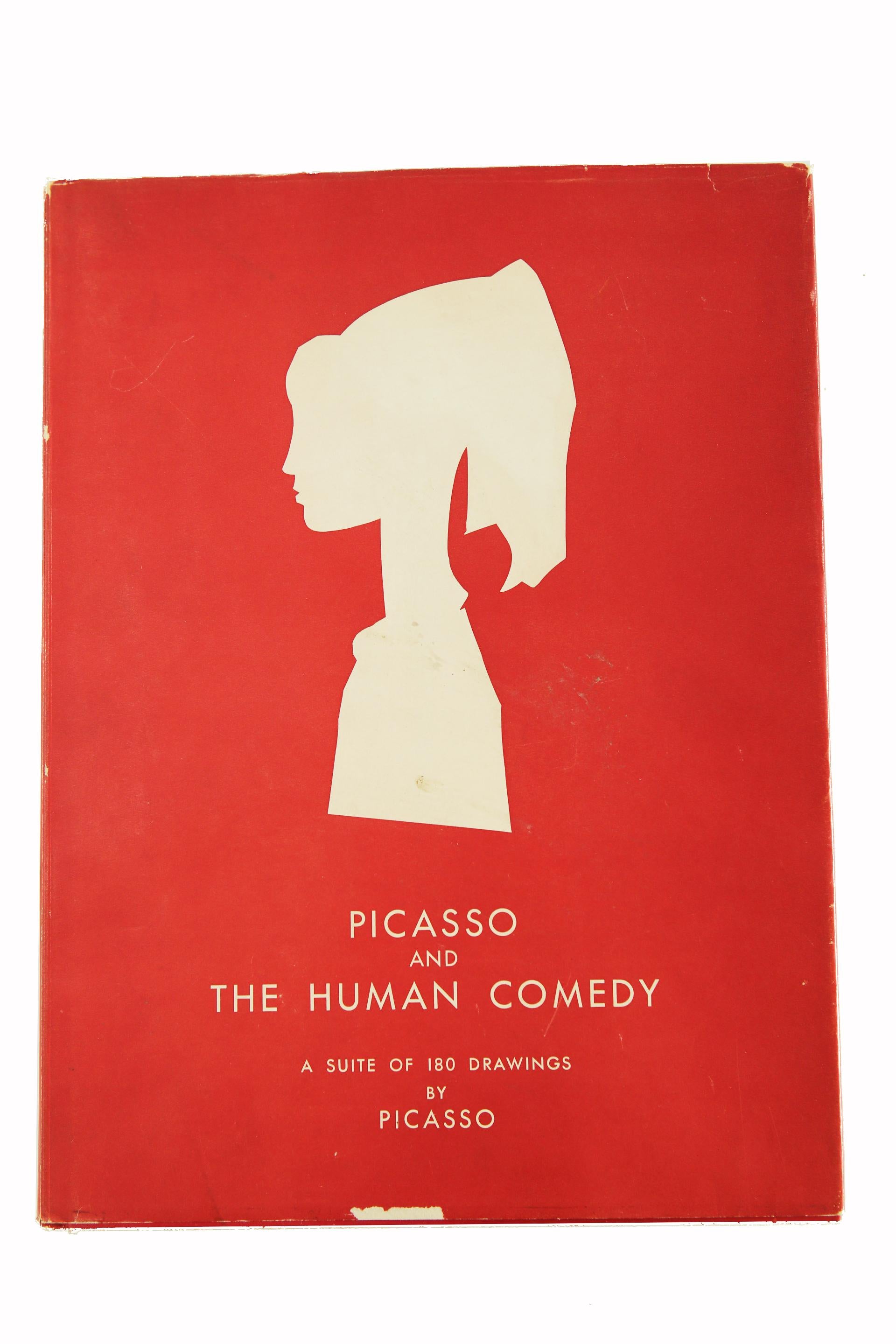 Picasso und die menschliche Komödie.  Suite von 180 Zeichnungen von Picasso. (Verve 29-30)