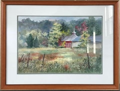 Untitled Watercolor : In the Country