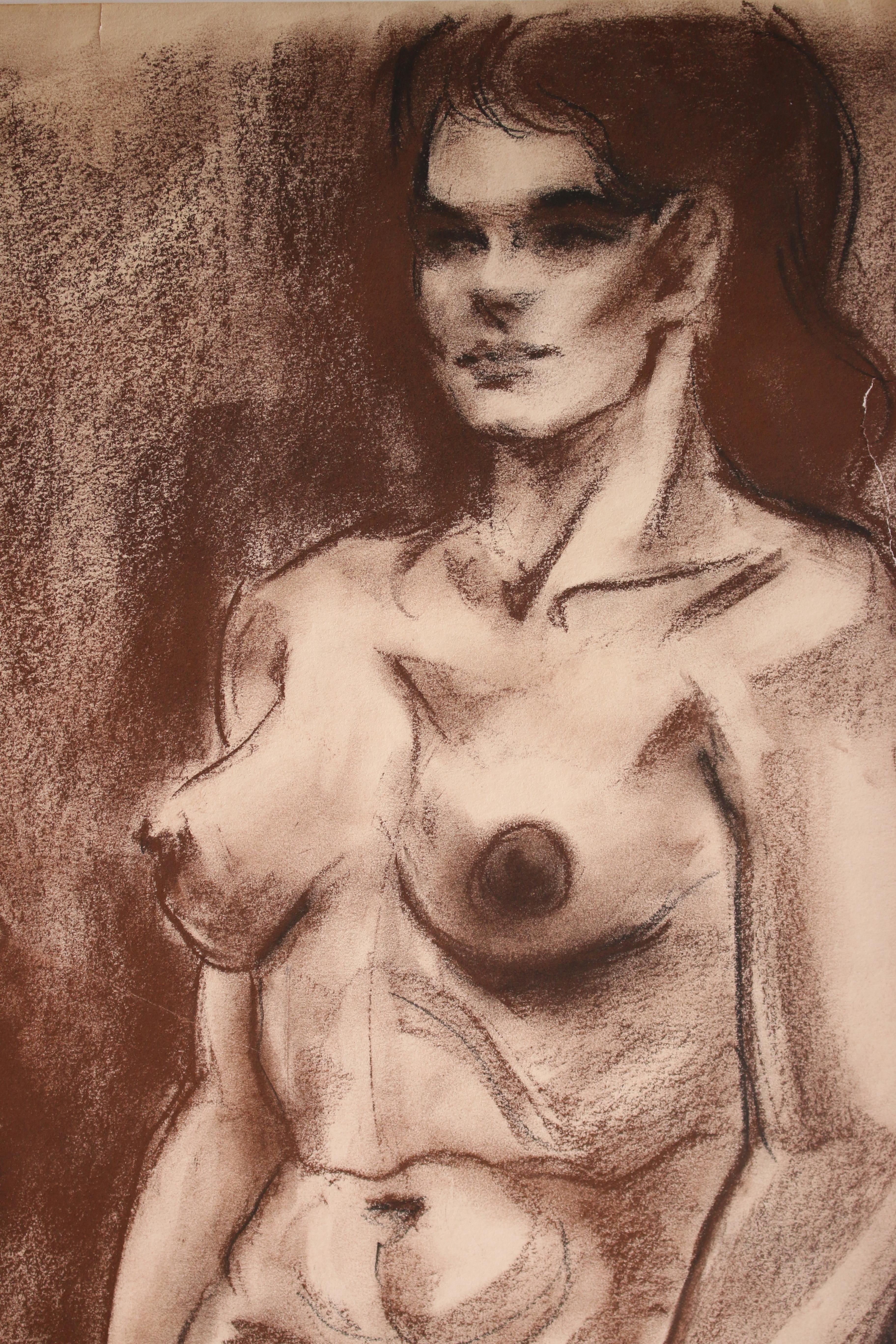 Ohne Titel: Drei nackte weibliche Frauen – Art von Unknown