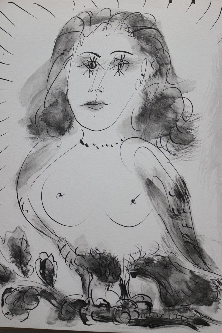 40 Dessins de Picasso en Marge du Buffon - Gray Animal Print by (after) Pablo Picasso
