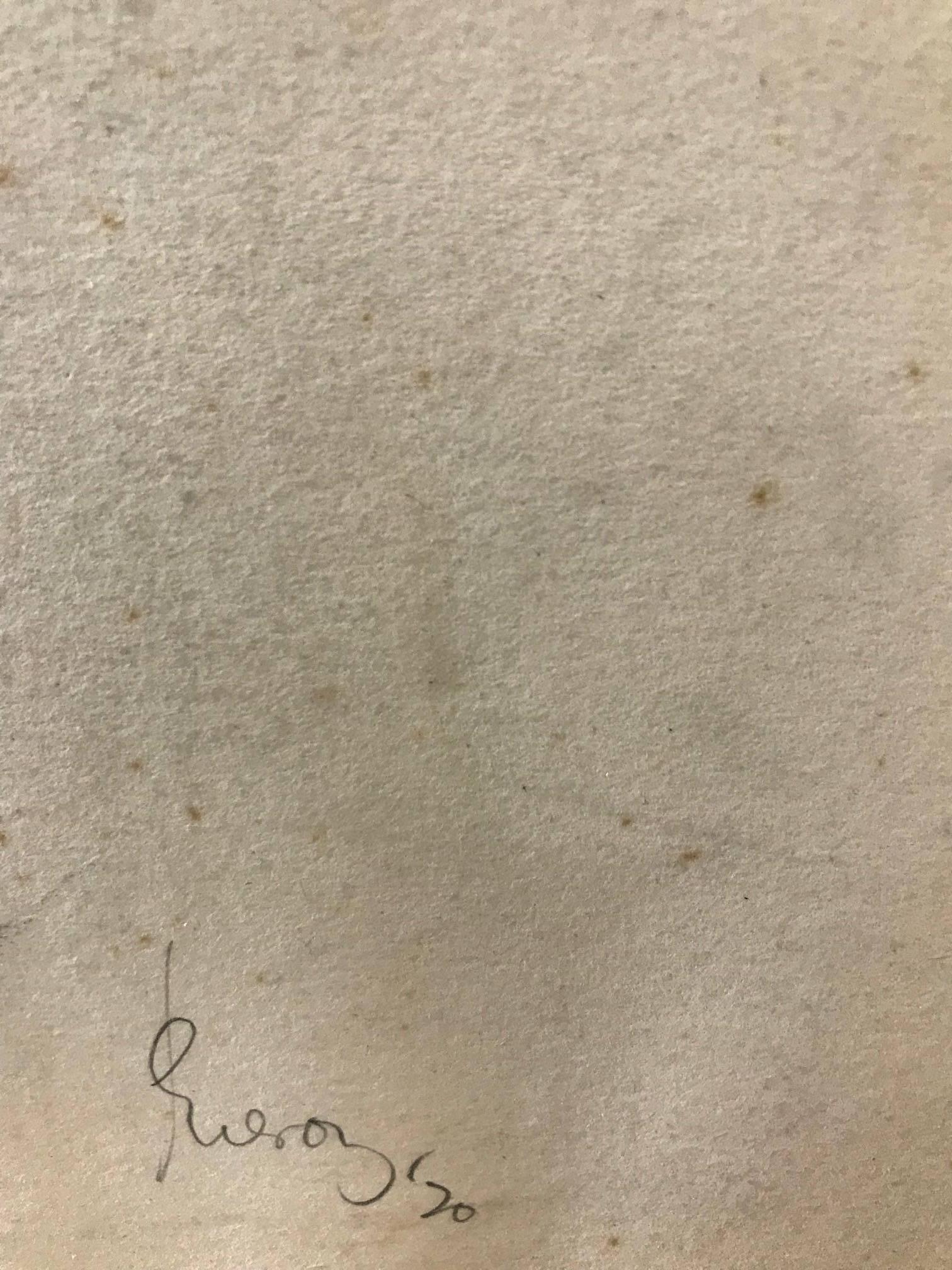 Untitled (Sideview of a Gentleman) For Sale 2