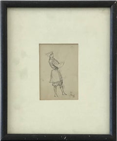 Senza titolo (Donna in abito)