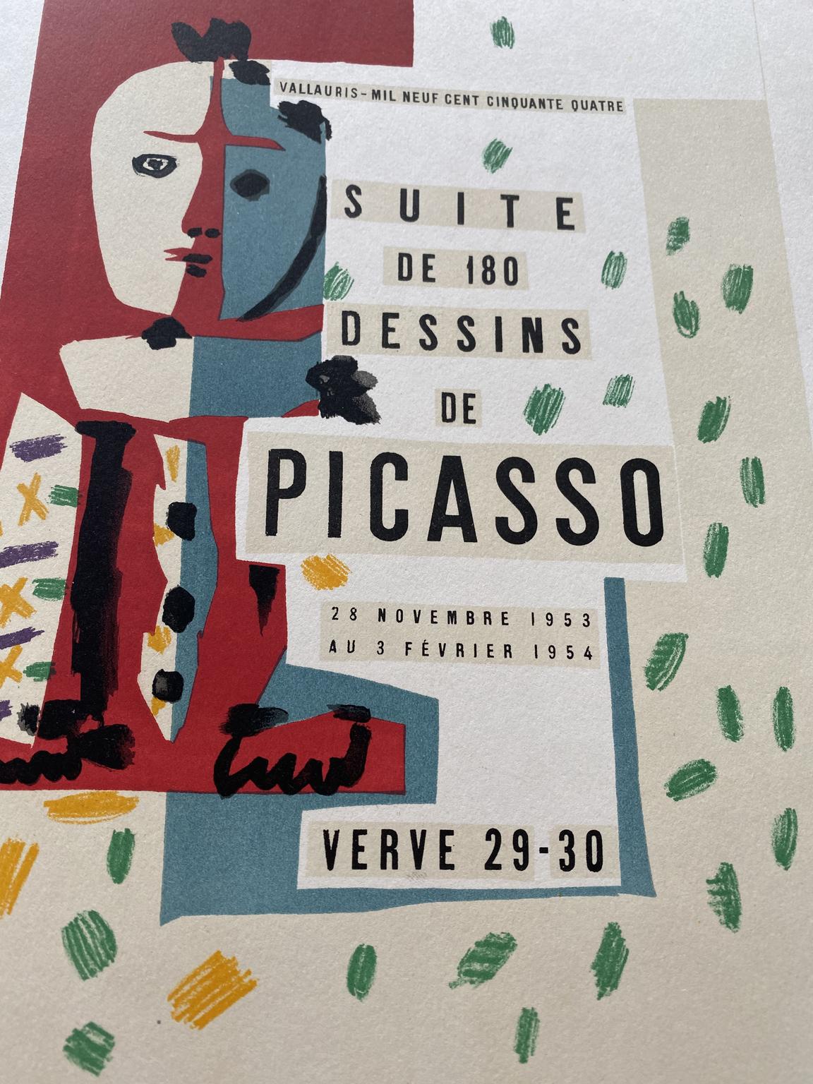 Picasso and the Human Comedy.  A Suite of 180 Drawings by Picasso. (Verve 29-30) For Sale 6