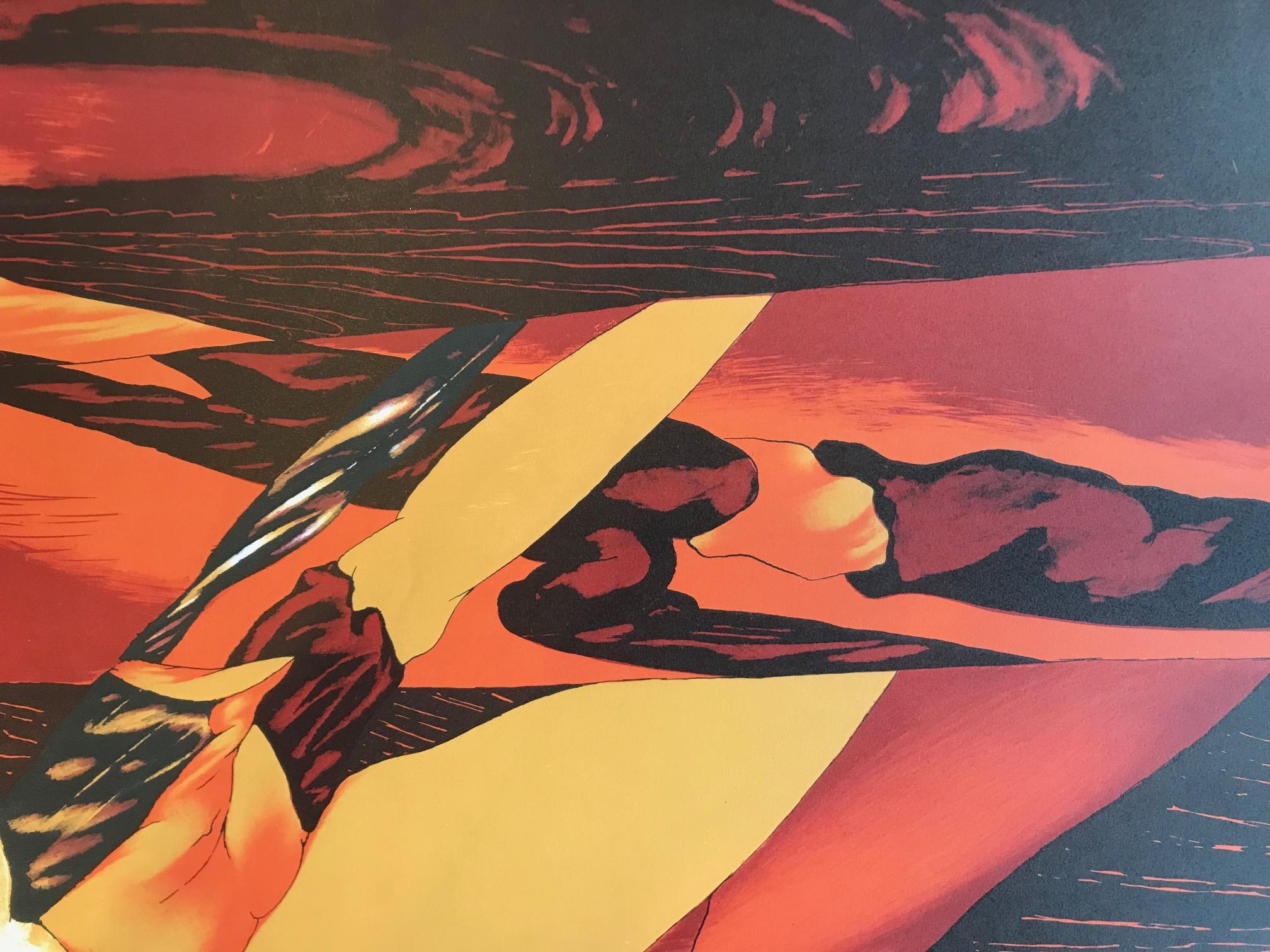 Senza titolo 6 (Edizione 1/275) - Print di Mario Toral