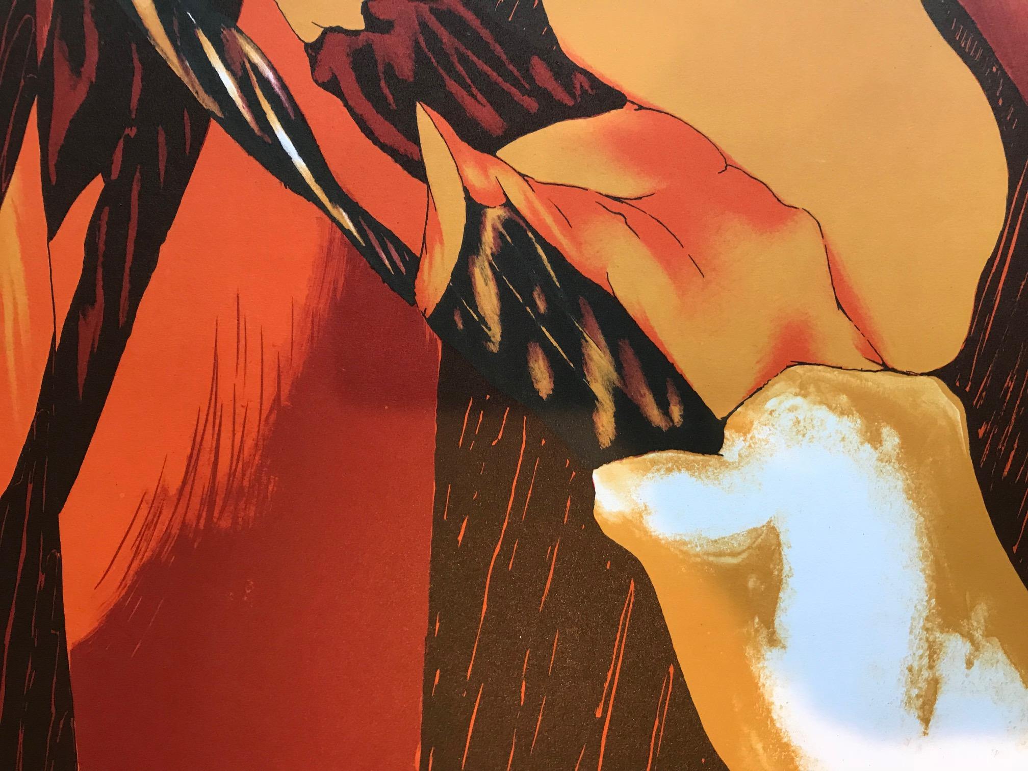 Senza titolo 6 (Edizione 1/275) - Print Astratto di Mario Toral