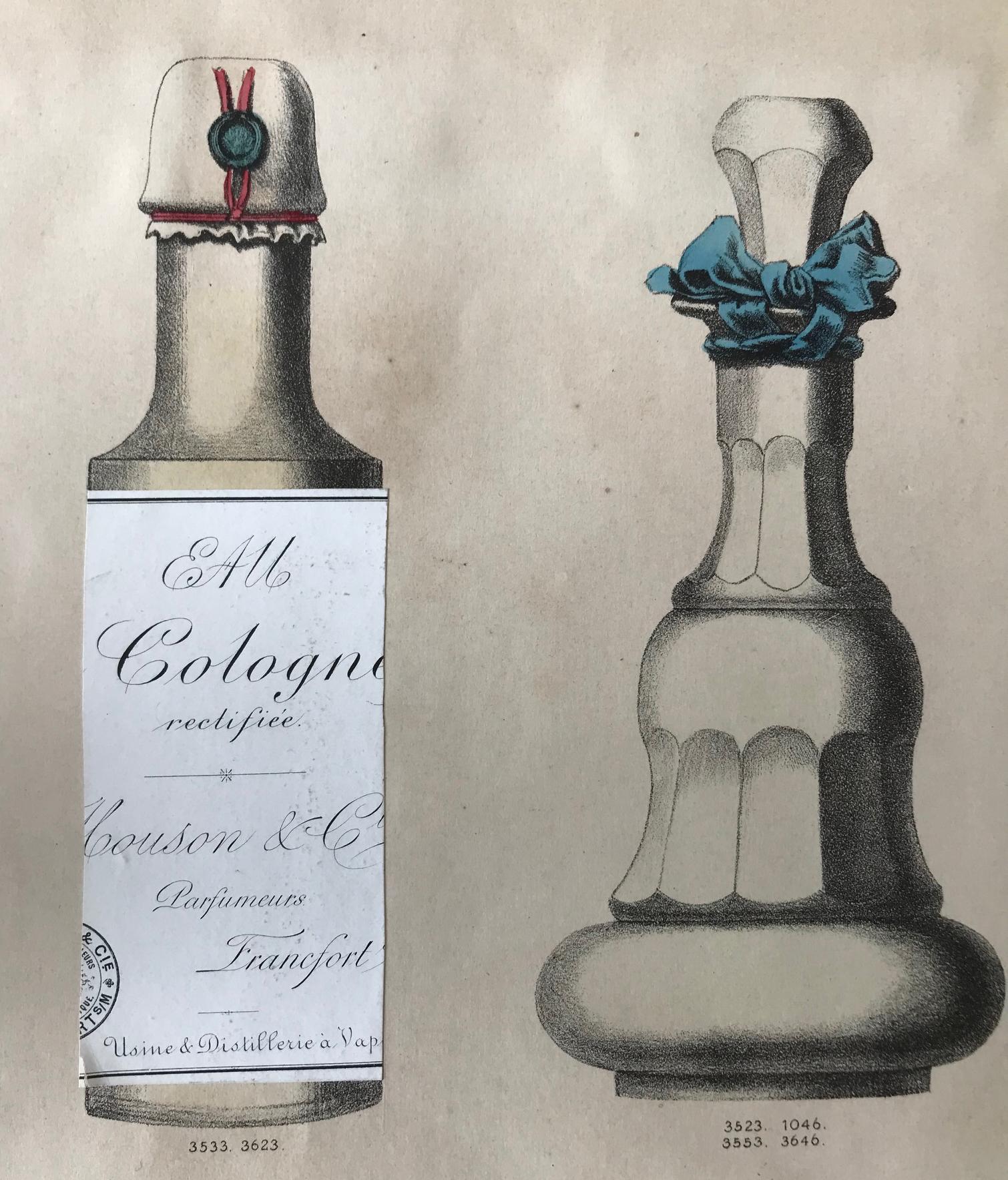 Eau de Lavande & Eaux de Cologne (Ausgabe #48) (Art déco), Print, von Werner & Winter Frankfurt