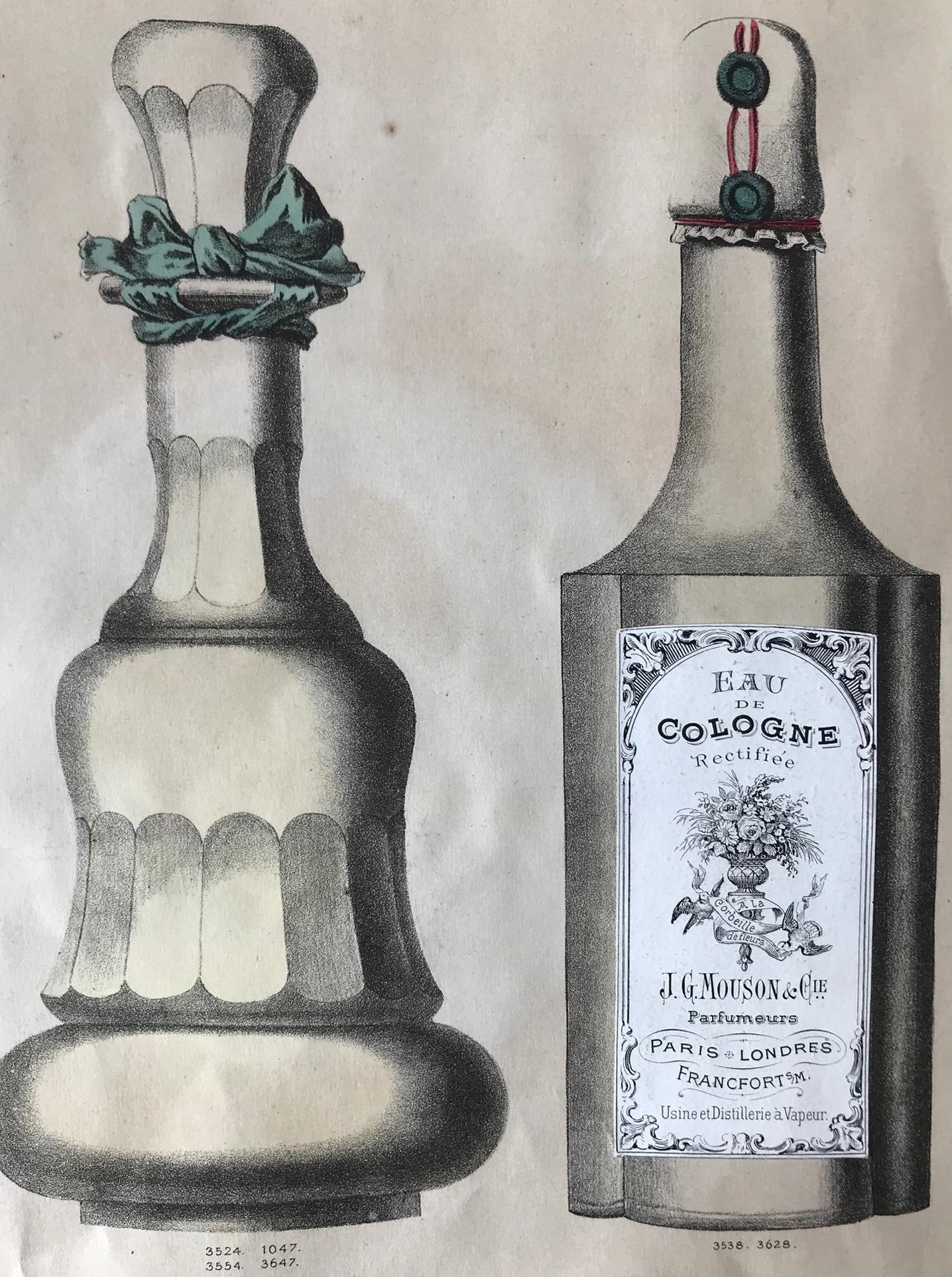 Eau de Lavande & Eaux de Cologne (Edizione #48) - Print Grigio di Werner & Winter Frankfurt