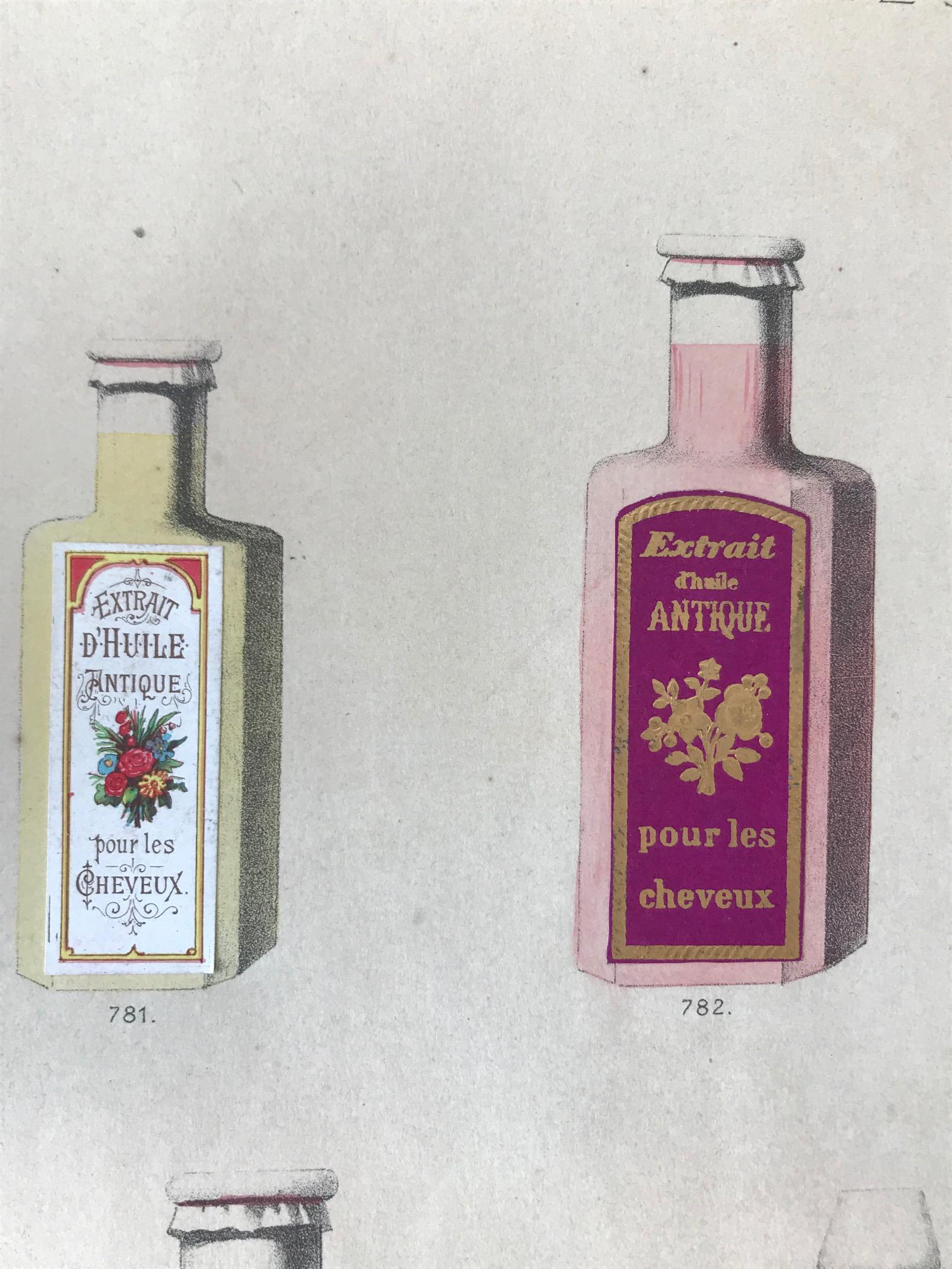 Huiles Parfumees (Ausgabe #6) (Art déco), Print, von Werner & Winter Frankfurt