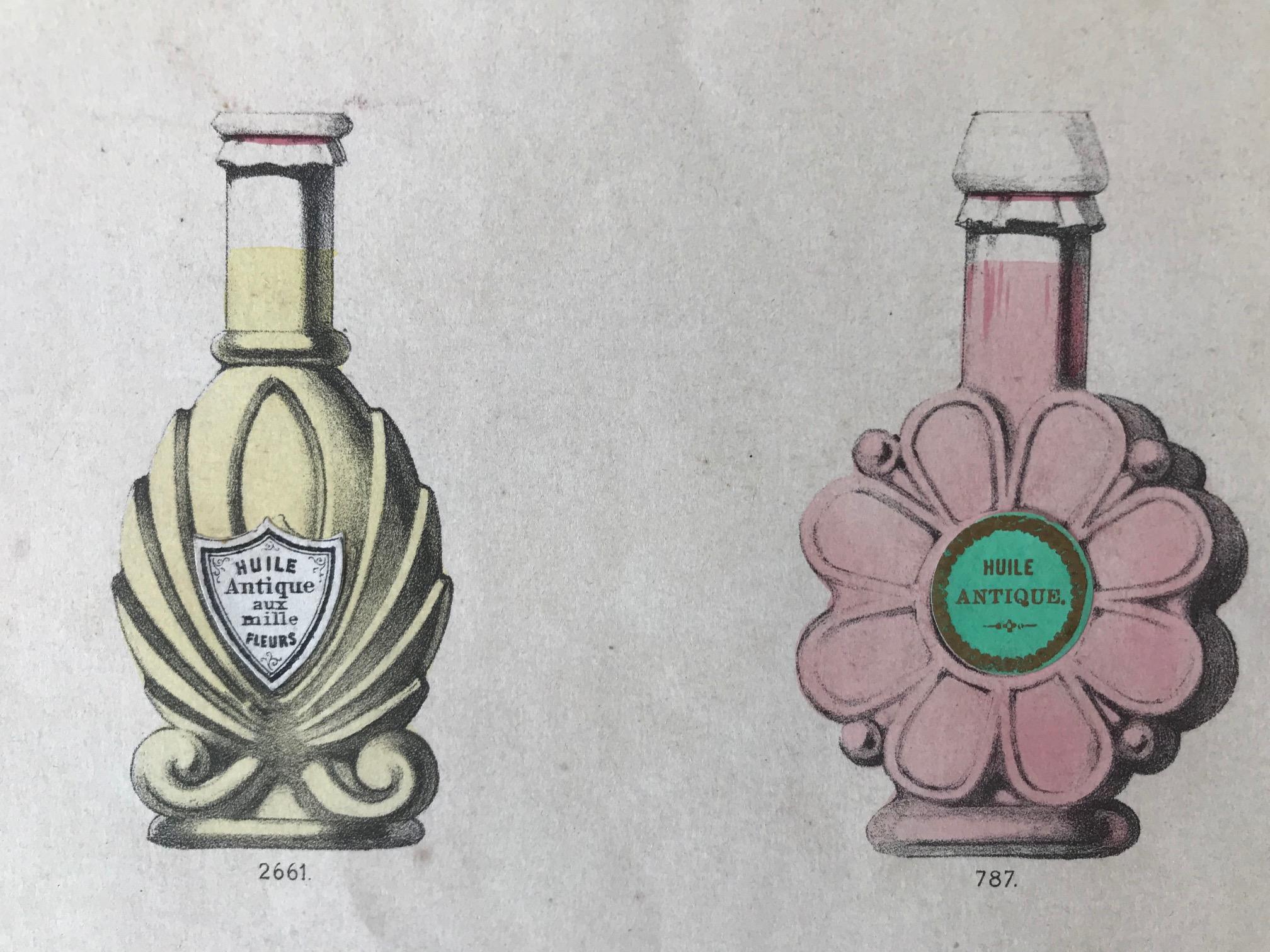 Huiles Parfumees (Ausgabe #6) (Grau), Still-Life Print, von Werner & Winter Frankfurt