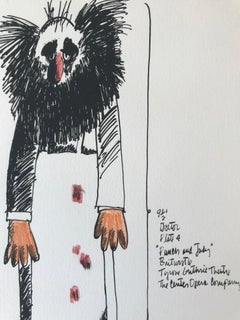 Dottore: Edizione 35/65 (Da Punch & Judy, sette litografie colorate a mano)