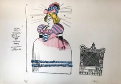 Vintage Pretty Polly: Edition 35/65 (From Punch & Judy, Seven Hand Colored Lithographs)