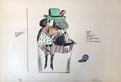 Choregos: Edición 35/65 (De Punch & Judy, siete litografías coloreadas a mano)