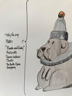 Toby il cane: Edizione  35/65 (Da Punch & Judy, sette litografie colorate a mano)