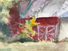 Untitled Watercolor : In the Country