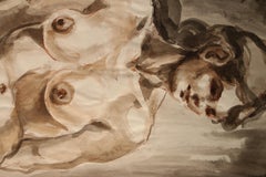 Untitled: Front Nude Watercolor