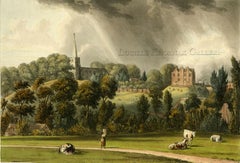 Harrow School Aquatints from History of Harrow School 1816 (after Fred McKenzie)