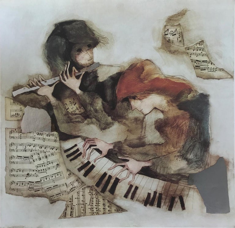 Rosina Wachtmeister - Two Musicians at 1stDibs
