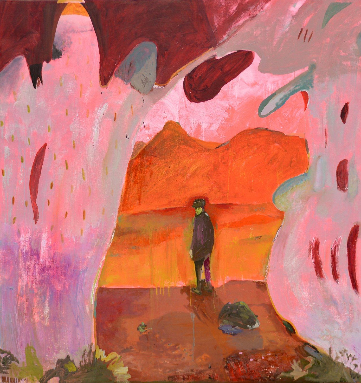 John Paul Kesling Abstract Painting - Joshua Tree Dreaming