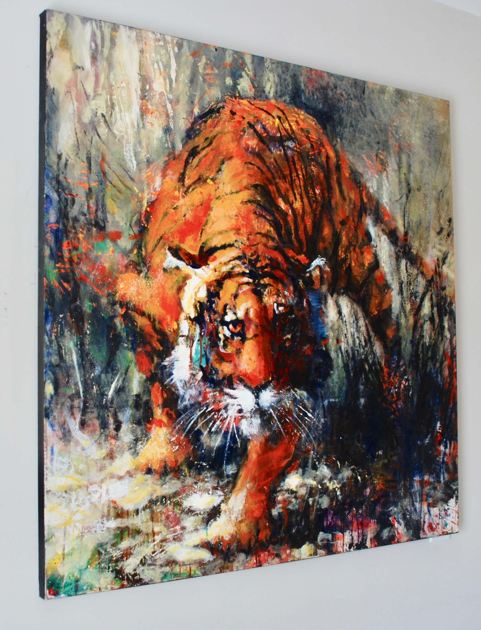 Move - Painting by Susan Easton Burns