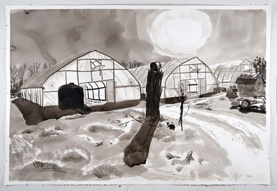 Alkis Matheos - Louis XIV - Original Ink on Paper by A. Matheos For ...