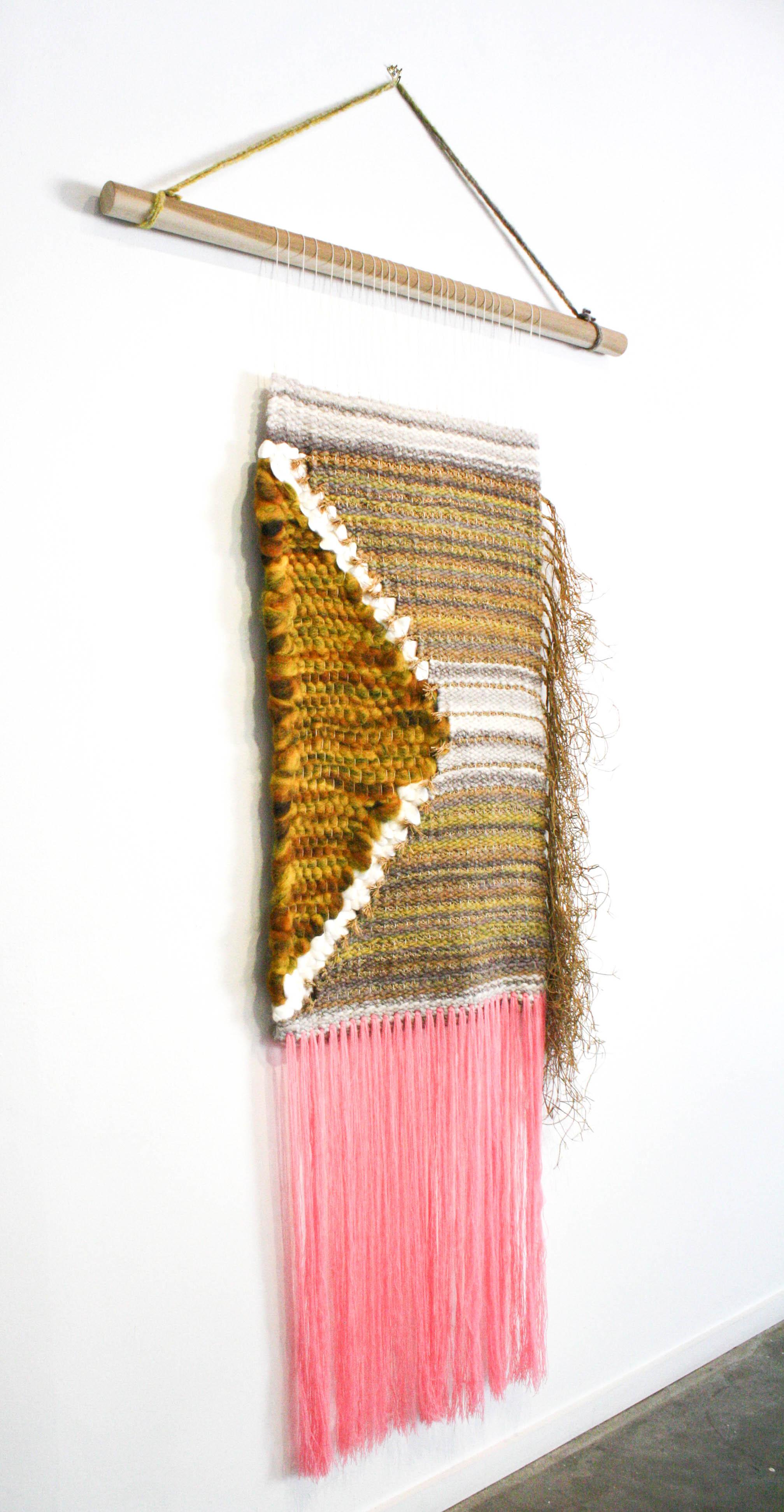 mixed media weaving