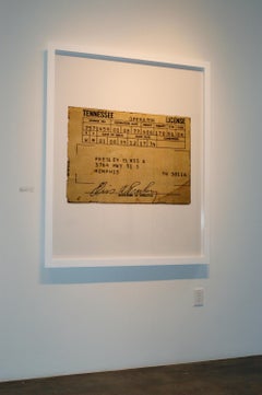 Elvis’s Tennessee Operators License