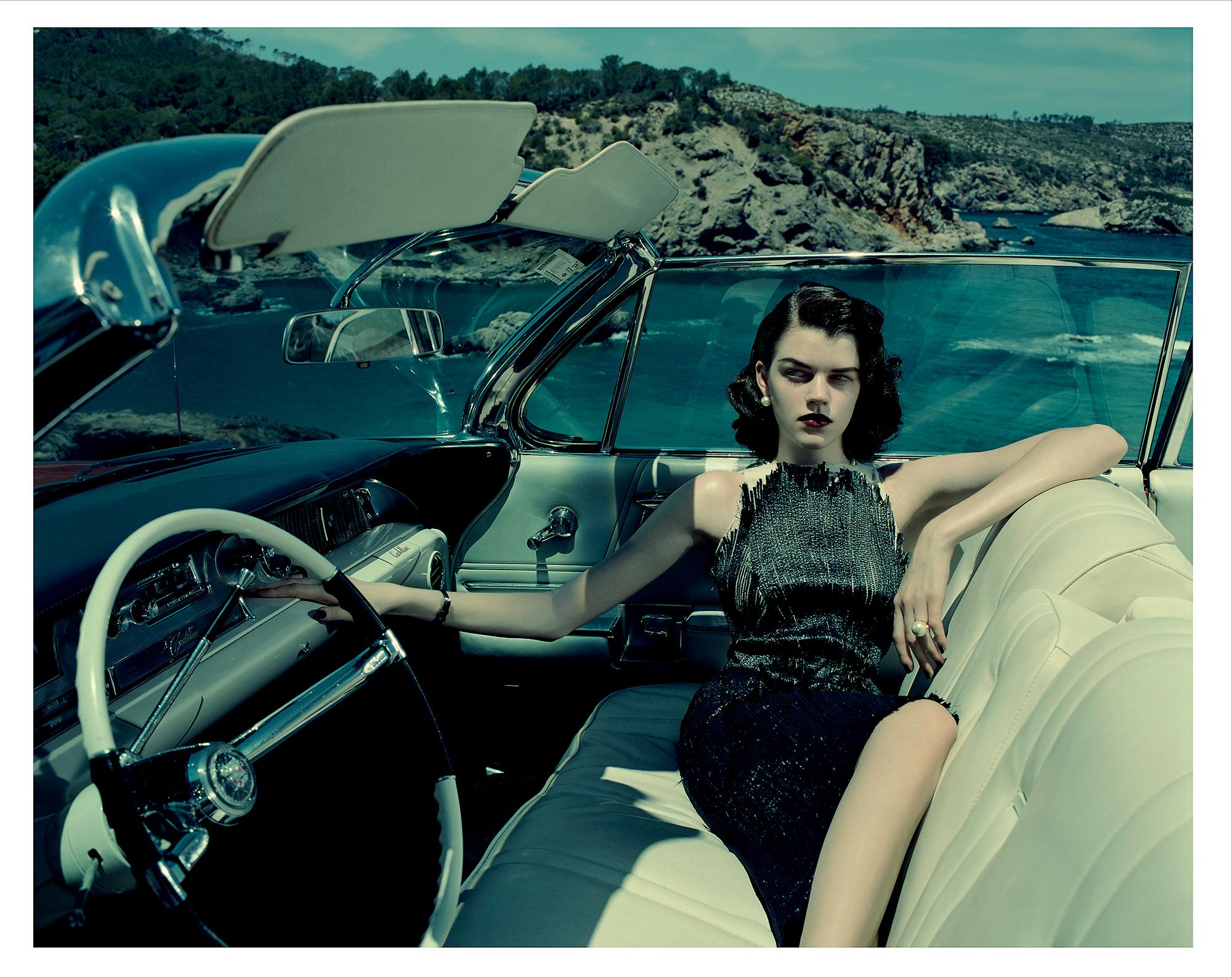 Blue Cadillac Antonia, Balearic Islands, contemporary, photography