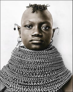 Raila (13), Turkana, Kenya, gélatine d'argent, photographie, contemporaine