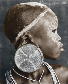 Nale (18), Suri, Ethiopia, Silver Gelatine, Photography, Contemporary