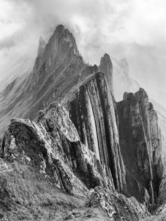Alpstein #1, Switzerland, Photography, blackandwhite, Landscapes