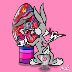 Happy Easter, Street Art, Pop Art, Bugs Bunny