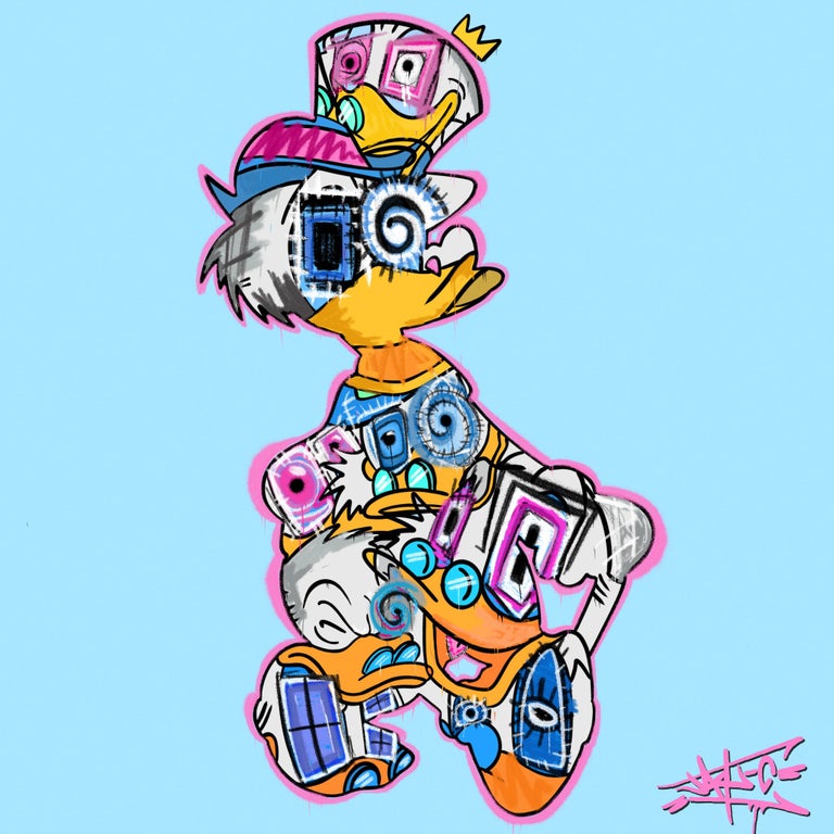 Jay-C - Opus Magnus, Street Art, Pop Art, Scrooge McDuck For Sale at  1stDibs | jay magnus, scrooge mcduck pop art, scrooge mcduck art