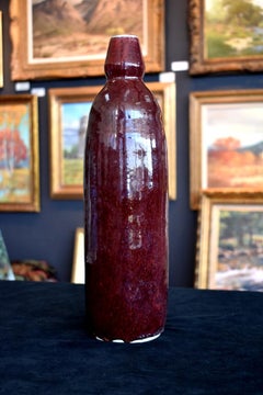 Vintage "Huge Oxblood Vase"  Beautiful from Texas Master Glazer Harding Black