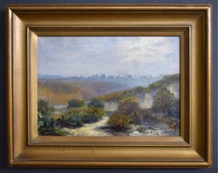 "VIEW OF SAN ANTONIO FROM A DISTANCE" TEXAS SKYLINE DATED 1912