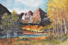 "MAROON BELLS" ASPEN COLORADO MOUNTAINS