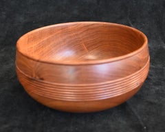 „MESQUITE CLOSED FORM BOWL WITH BEADS“