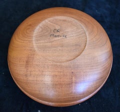 "MESQUITE CLOSED FORM BOWL WITH BEADS"