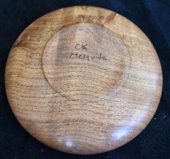 "MESQUITE SHALLOW BOWL"