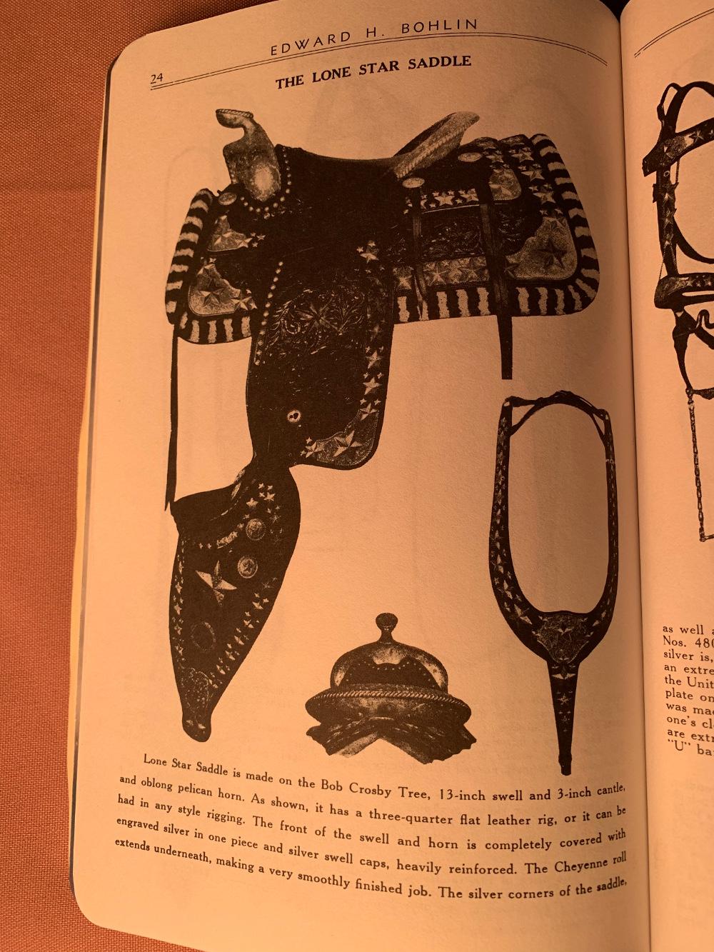 EDWARD BOHLIN 1940s 1950s SILVER MOUNTED PARADE SADDLE HOLLYWOOD WESTERN ARTIST - Sculpture Realismo di Edward H. Bohlin
