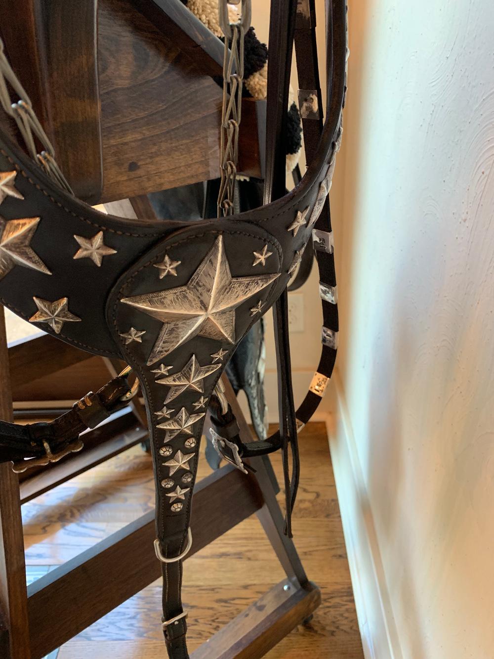 EDWARD BOHLIN 1940s 1950s SILVER MOUNTED PARADE SADDLE HOLLYWOOD WESTERN ARTIST 5