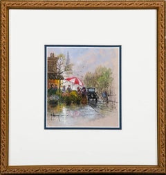 "Harvard" Boston MA. Study Dated 1994 Mixed Media Sketch