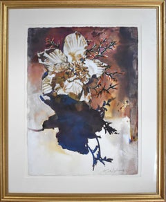 "ASTRATTO SENZA TITOLO" INCORNICIATO 40,75 X 33,25