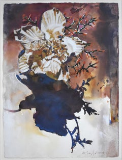 „UNTITLED ABSTRACT“ FRAMED 40,75 X 33,25 Zoll