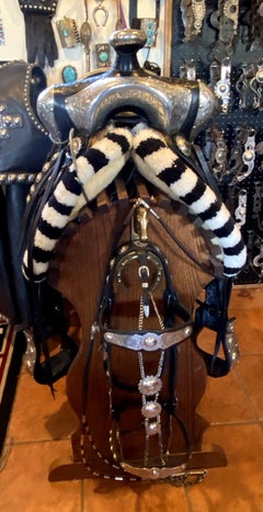 EDWARD BOHLIN 1920s-1930s SILVER ART PARADE SADDLE HOLLYWOOD WESTERN ARTIST VAIL