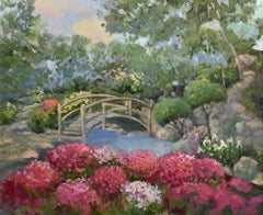 "The Garden Bridge" Unsigned from her estate
