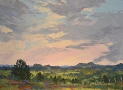 "Pink Cedar Sunset" Texas Hill Country