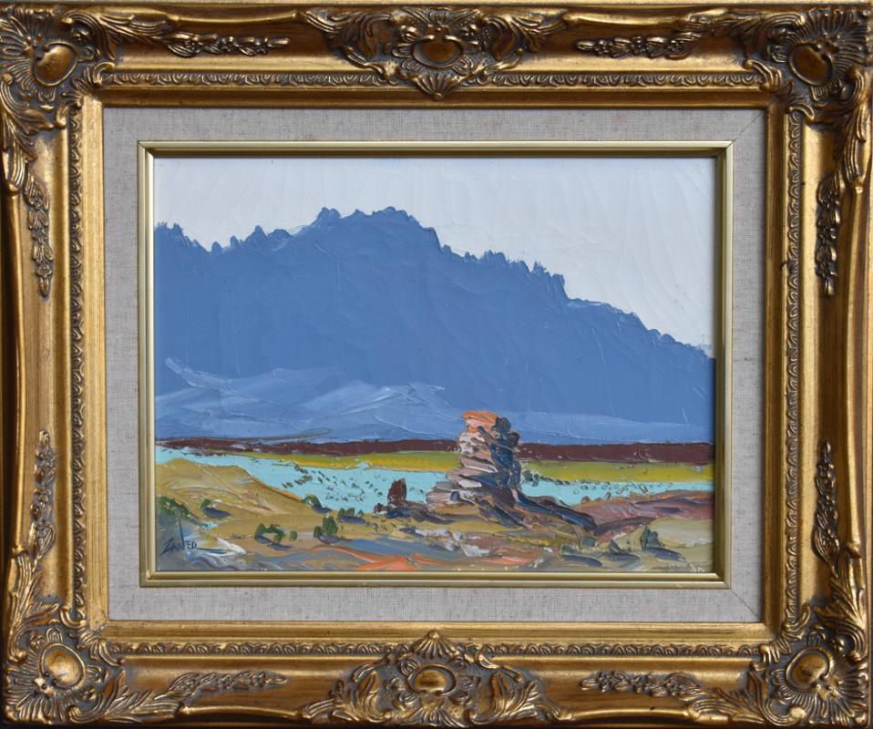 Bill Zaner Landscape Painting - "West Texas"