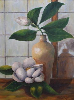 "Magnolia Bloom Still Life" by Howard Hughes Tool General Manager Vice President