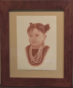 "Hopi Girl" Native American Young Girl Indian Girl